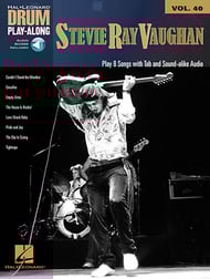 cover Drum Play Along #40 Stevie Ray Vaughan Book with Online Audio Access cover